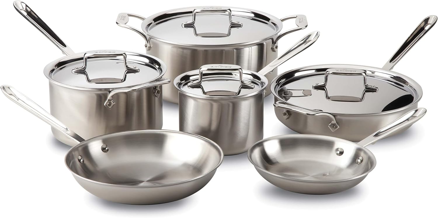 All-Clad D5 5-Ply Brushed Stainless Steel