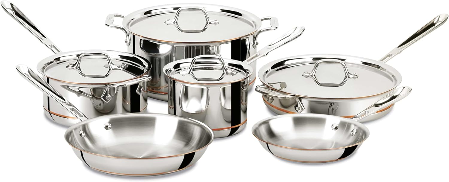 All-Clad Copper Core 5-Ply Stainless Steel Cookware