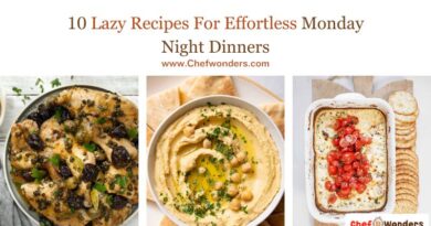 10 Lazy Recipes For Effortless Monday Night Dinners