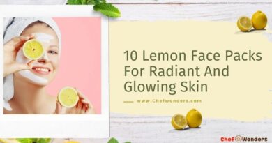 10 Lemon Face Packs For Radiant And Glowing Skin