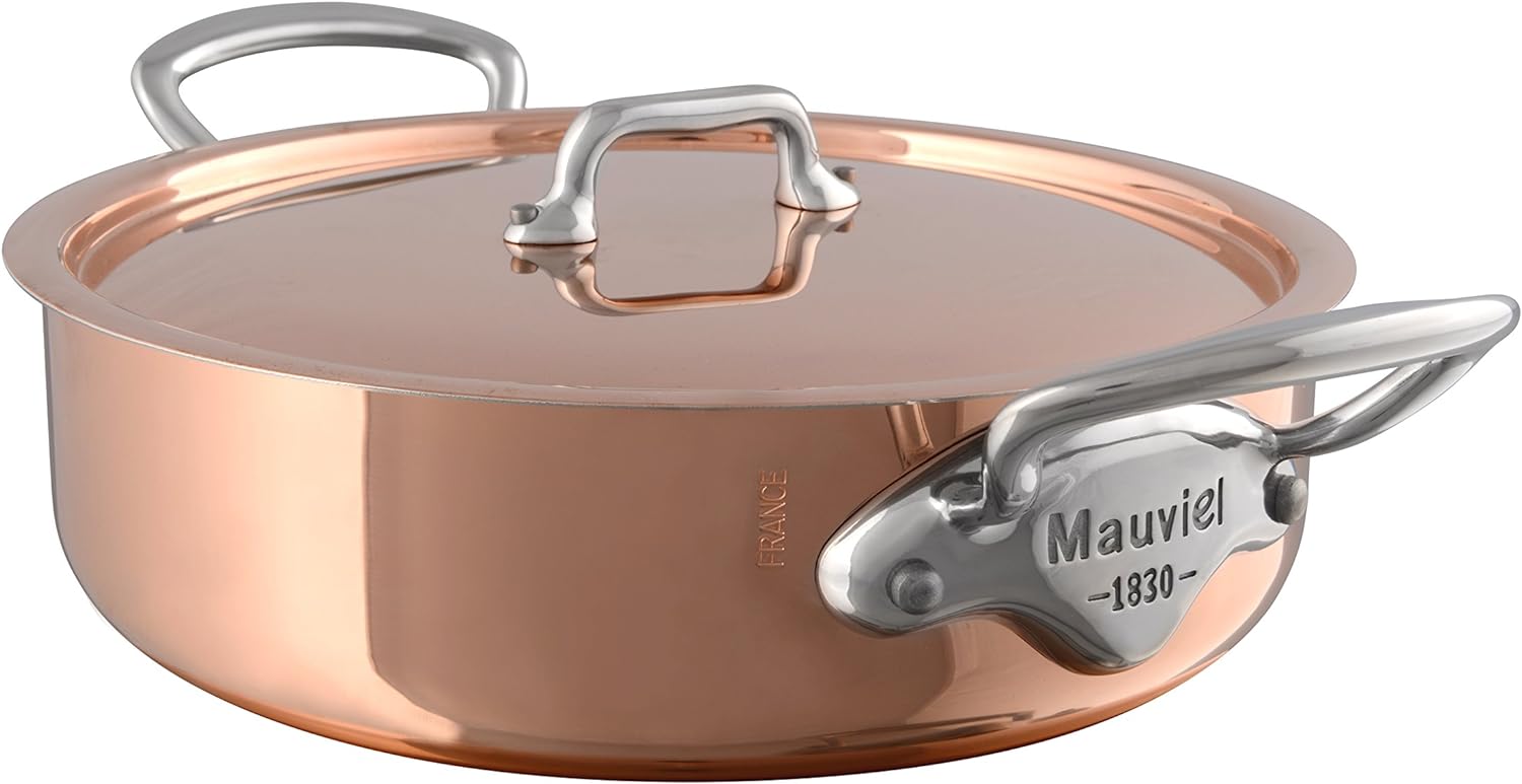 Mauviel Copper Rondeau Pan