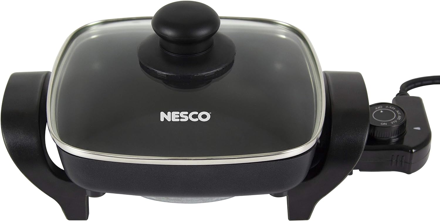 Nesco Black ES-08 Electric Skillet